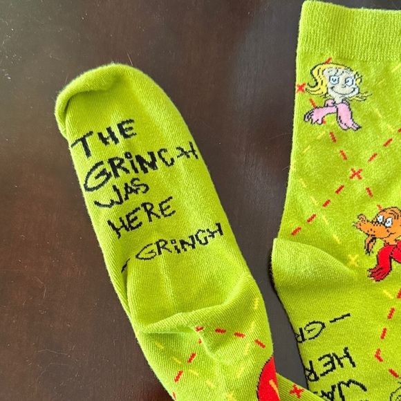 McDonalds Grinch Socks - Picture 3 of 3